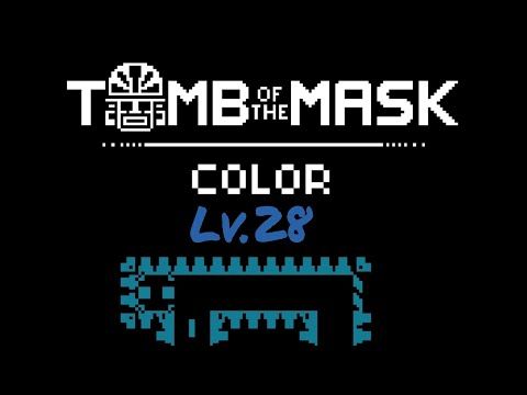 Video guide by Khris's Game World: Tomb of the Mask: Color Level 28 #tombofthe