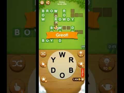 Video guide by ETPC EPIC TIME PASS CHANNEL: Word Farm Cross Level 206 #wordfarmcross