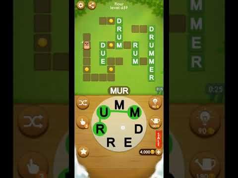 Video guide by ETPC EPIC TIME PASS CHANNEL: Word Farm Cross Level 659 #wordfarmcross