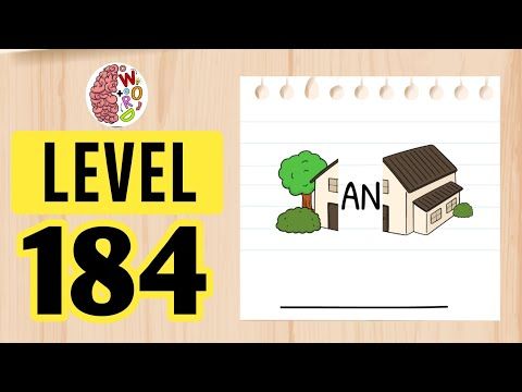 Video guide by Mr NooB: Brain Test: Tricky Words Level 184 #braintesttricky