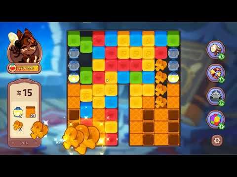 Video guide by skillgaming: CookieRun: Witch’s Castle Level 706 #cookierunwitchscastle