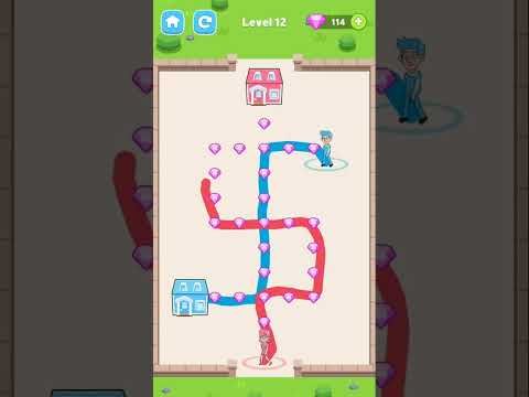 Video guide by Ldr Gaming: Draw To Home Level 12 #drawtohome