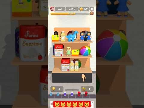 Video guide by Mini channel: Goods Match 3D Level 7 #goodsmatch3d
