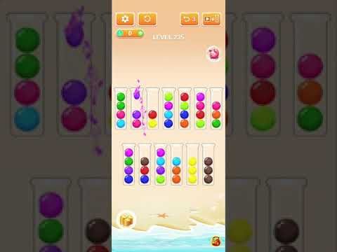 Video guide by Mobile Games: Drip Sort Puzzle Level 235 #dripsortpuzzle
