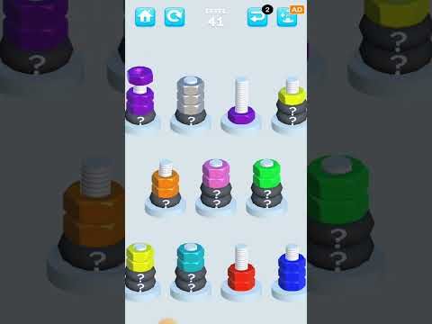 Video guide by King Cobra Snake: Nuts And Bolts Sort Level 41 #nutsandbolts
