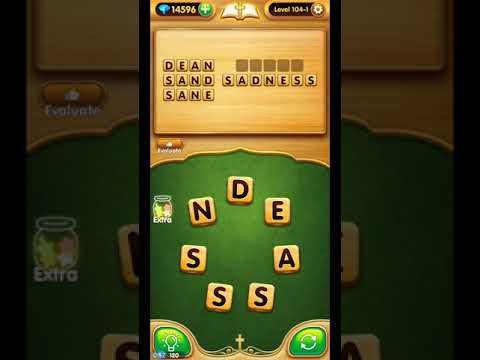 Video guide by ETPC EPIC TIME PASS CHANNEL: Bible Word Puzzle Chapter 104 - Level 1 #biblewordpuzzle