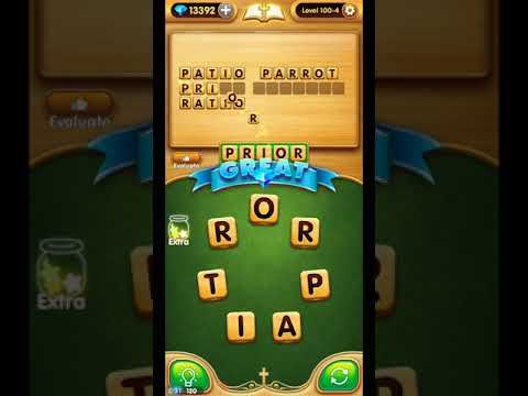 Video guide by ETPC EPIC TIME PASS CHANNEL: Bible Word Puzzle Chapter 100 - Level 4 #biblewordpuzzle