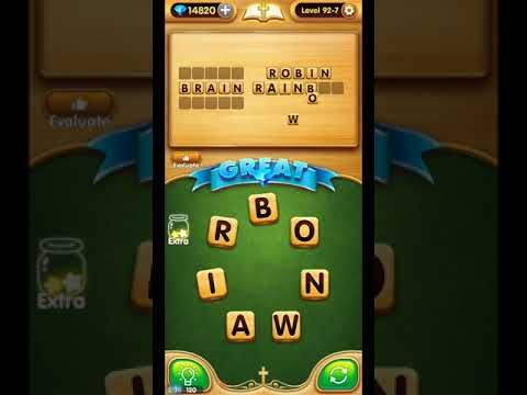 Video guide by ETPC EPIC TIME PASS CHANNEL: Bible Word Puzzle Chapter 92 - Level 7 #biblewordpuzzle
