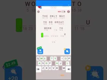 Video guide by The Gamer?: Cryptogram Level 6 #cryptogram