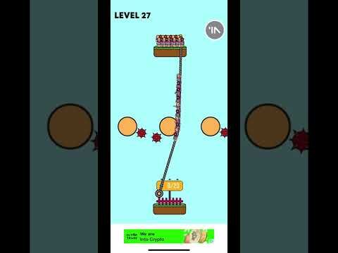 Video guide by Mr Sarcastic: Rope Rescue Level 27 #roperescue