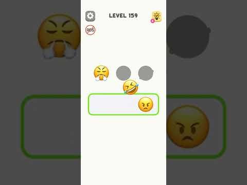 Video guide by GAMING WITH MOHEEZ: Emoji Puzzle! Level 159 #emojipuzzle