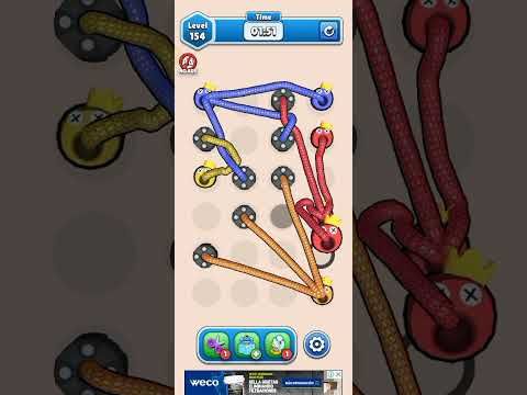 Video guide by Studio Gameplay: Twisted Tangle Level 154 #twistedtangle