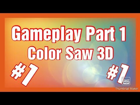 Video guide by Lego TV: Color Saw 3D Part 1 #colorsaw3d