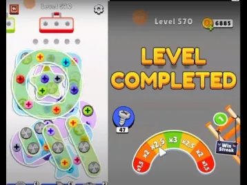 Video guide by Lim Shi San: Screw Jam Level 570 #screwjam