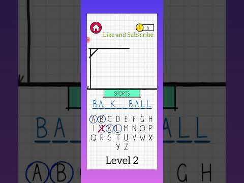 Video guide by KAVISH_PLAYz: Hangman!!!! Level 2 #hangman