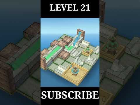 Video guide by JAWAD GAMING: Flow Fountain Level 21 #flowfountain