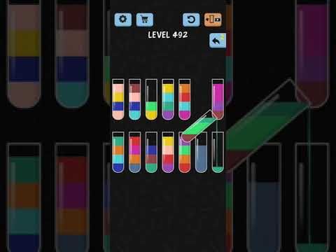 Video guide by HelpingHand: Color Sort! Level 492 #colorsort