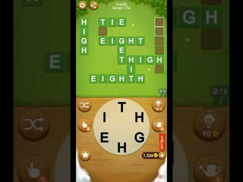Video guide by ETPC EPIC TIME PASS CHANNEL: Word Farm Cross Level 176 #wordfarmcross