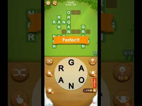 Video guide by ETPC EPIC TIME PASS CHANNEL: Word Farm Cross Level 169 #wordfarmcross