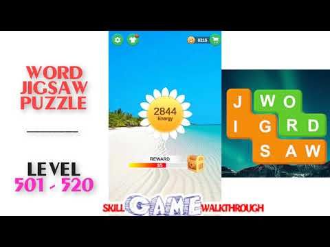 Video guide by Skill Game Walkthrough: Word Jigsaw™ Level 501 #wordjigsaw