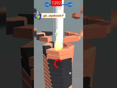 Video guide by μJn. Jayshwant P: Happy Stack Ball Level 1392 #happystackball