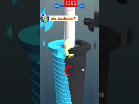Video guide by μJn. Jayshwant P: Happy Stack Ball Level 1390 #happystackball