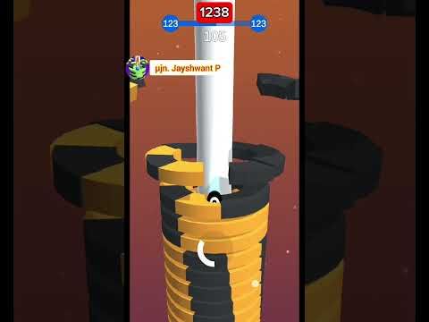 Video guide by μJn. Jayshwant P: Happy Stack Ball Level 1238 #happystackball