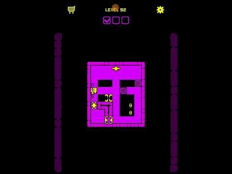 Video guide by Khris's Game World: Tomb of the Mask: Color  - Level 92 #tombofthe