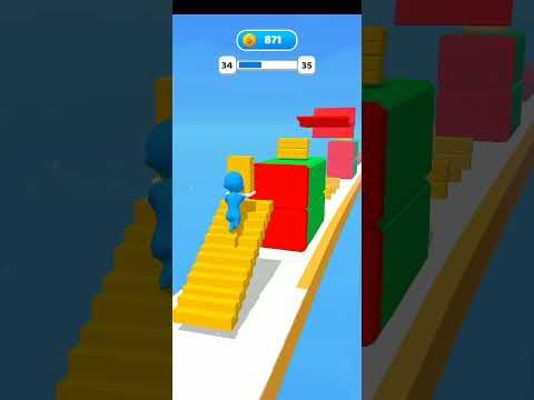 Video guide by Rk Pathak Gamer 01: Stairs Race 3D Level 34 #stairsrace3d