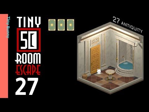 Video guide by Tiny Bunny: 50 Tiny Room Escape Level 27 #50tinyroom