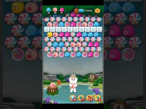 Video guide by 陳聖麟: LINE Bubble 2 Level 1418 #linebubble2