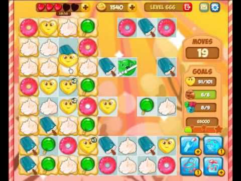 Video guide by Gamopolis: Candy Valley Level 666 #candyvalley