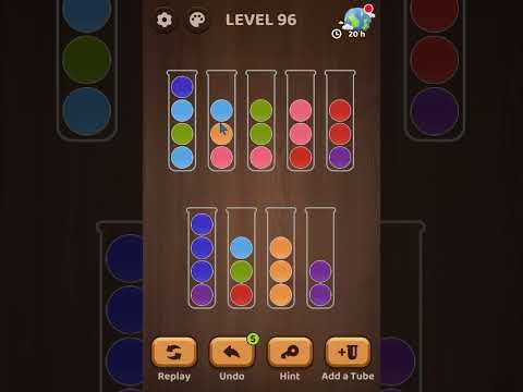 Video guide by Marcela Martinez: Ball Sort Puzzle Level 96 #ballsortpuzzle