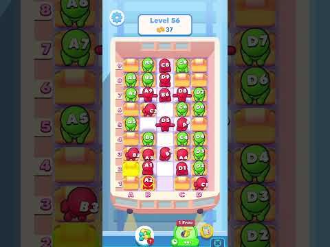 Video guide by Android Games: Seat Jam 3D Level 56 #seatjam3d