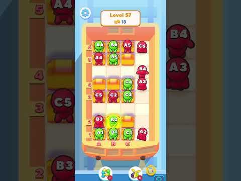 Video guide by Android Games: Seat Jam 3D Level 57 #seatjam3d