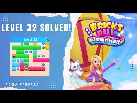 Video guide by Game Giggles: Bricks Ball Journey Level 32 #bricksballjourney