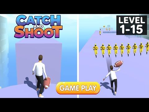 Video guide by Top Chart Gameplay: Catch And Shoot Level 1 #catchandshoot