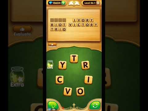 Video guide by ETPC EPIC TIME PASS CHANNEL: Bible Word Puzzle Chapter 86 - Level 1 #biblewordpuzzle