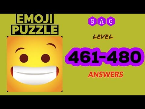 Video guide by Super Andro Gaming: Emoji Puzzle! Level 461 #emojipuzzle