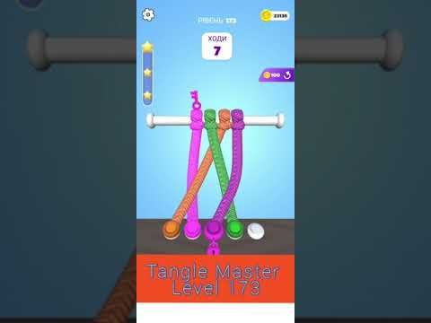 Video guide by Fillin835: Tangle Master 3D Level 173 #tanglemaster3d