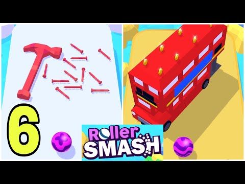 Video guide by SN IOS GAMES: Roller Smash Part 6 #rollersmash