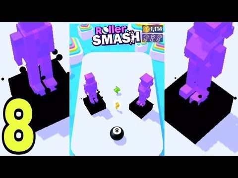 Video guide by SN IOS GAMES: Roller Smash Part 8 #rollersmash