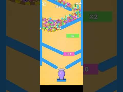 Video guide by Gaming World: Balls and Ropes Level 54 #ballsandropes