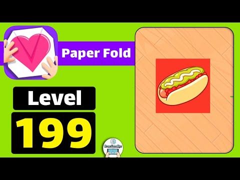Video guide by BrainGameTips: Fold! Level 199 #fold