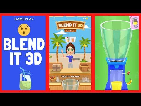 Video guide by Power Level: Blend It 3D Level 46 #blendit3d