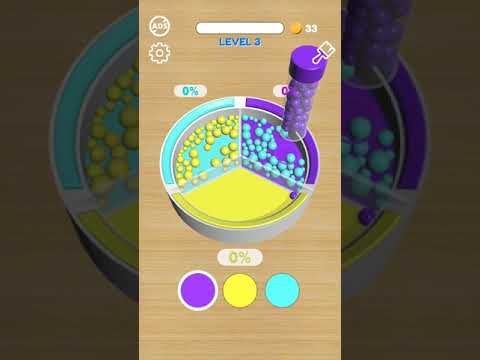 Video guide by Mobile Games MK: Bead Sort Level 3 #beadsort