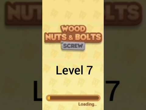 Video guide by Screw Driver Gaming Official Tamil: Wood Nuts & Bolts, Screw Level 7 #woodnutsamp