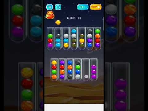 Video guide by Gaming ZAR Channel: Golden Bubble Sort Level 60 #goldenbubblesort