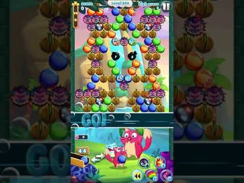 Video guide by IOS Fun Games: Bubble Mania Level 858 #bubblemania