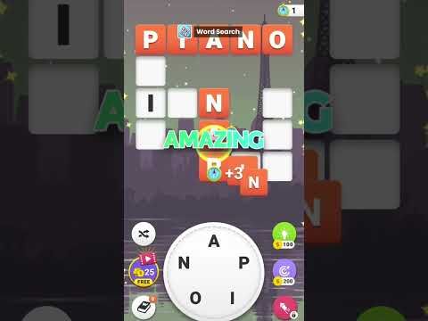 Video guide by Elixir Gamelabs: Word Search Level 6 #wordsearch